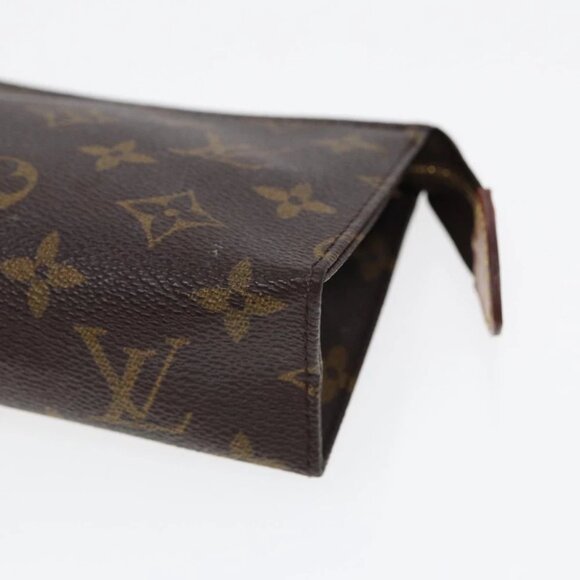 LOUIS VUITTON Monogram Poche Toilette 15 Pouch M47546 LV Auth 84835 - Picture 13 of 16